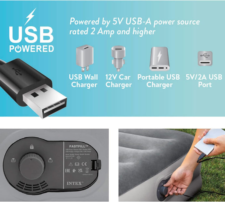 Intex usb 沖氣床